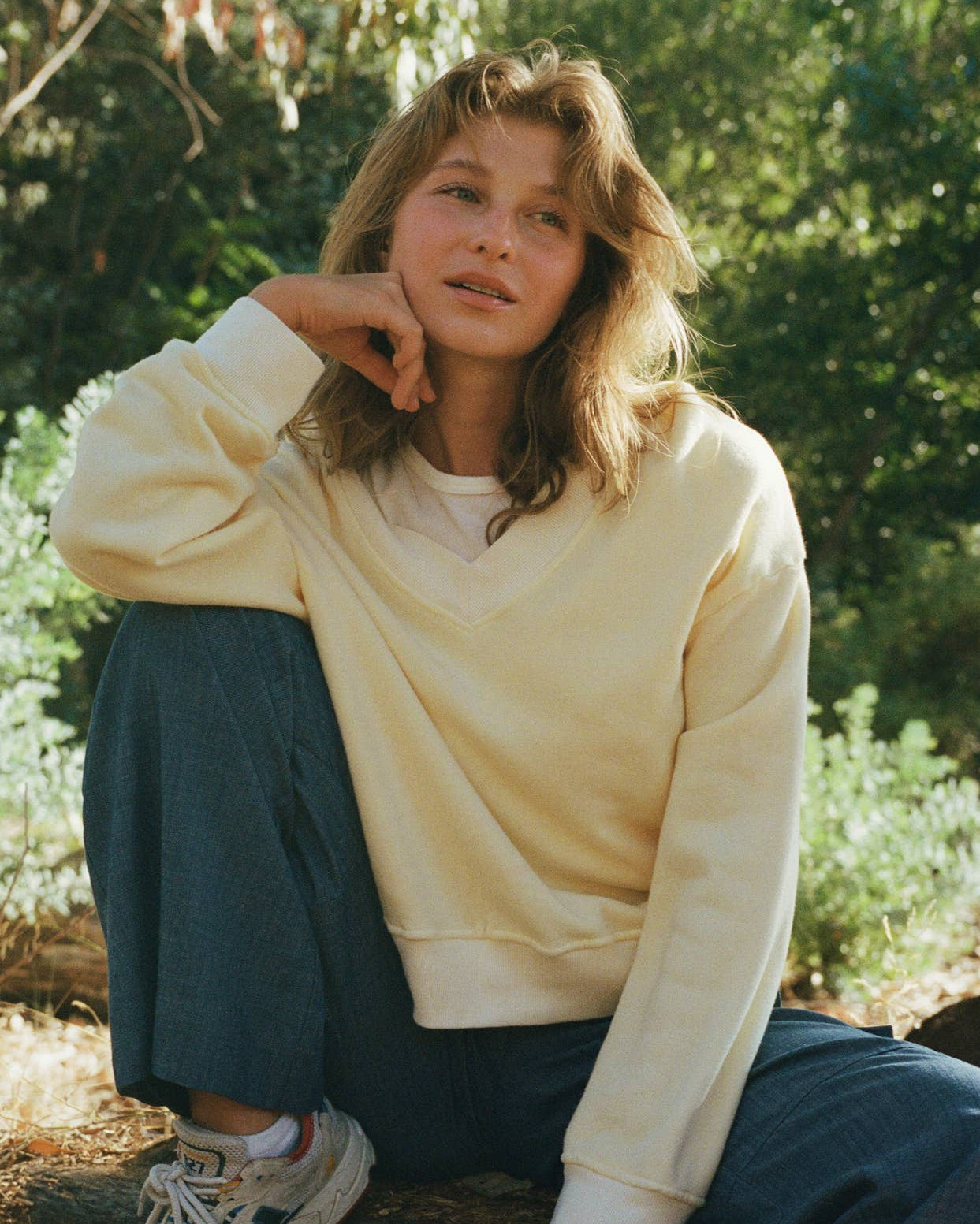 Softie Sweatshirt - Lemon