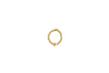 Flower Power Stretch Ring - Amber