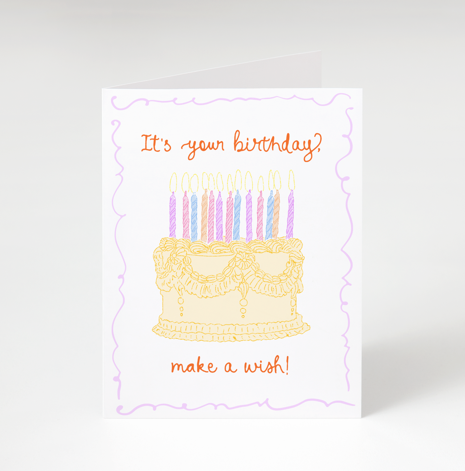 Birthday Wishes Greeting Card