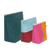 Zip Pouches - Set of 3
