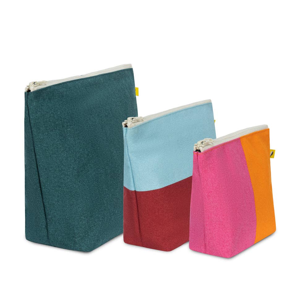 Zip Pouches - Set of 3