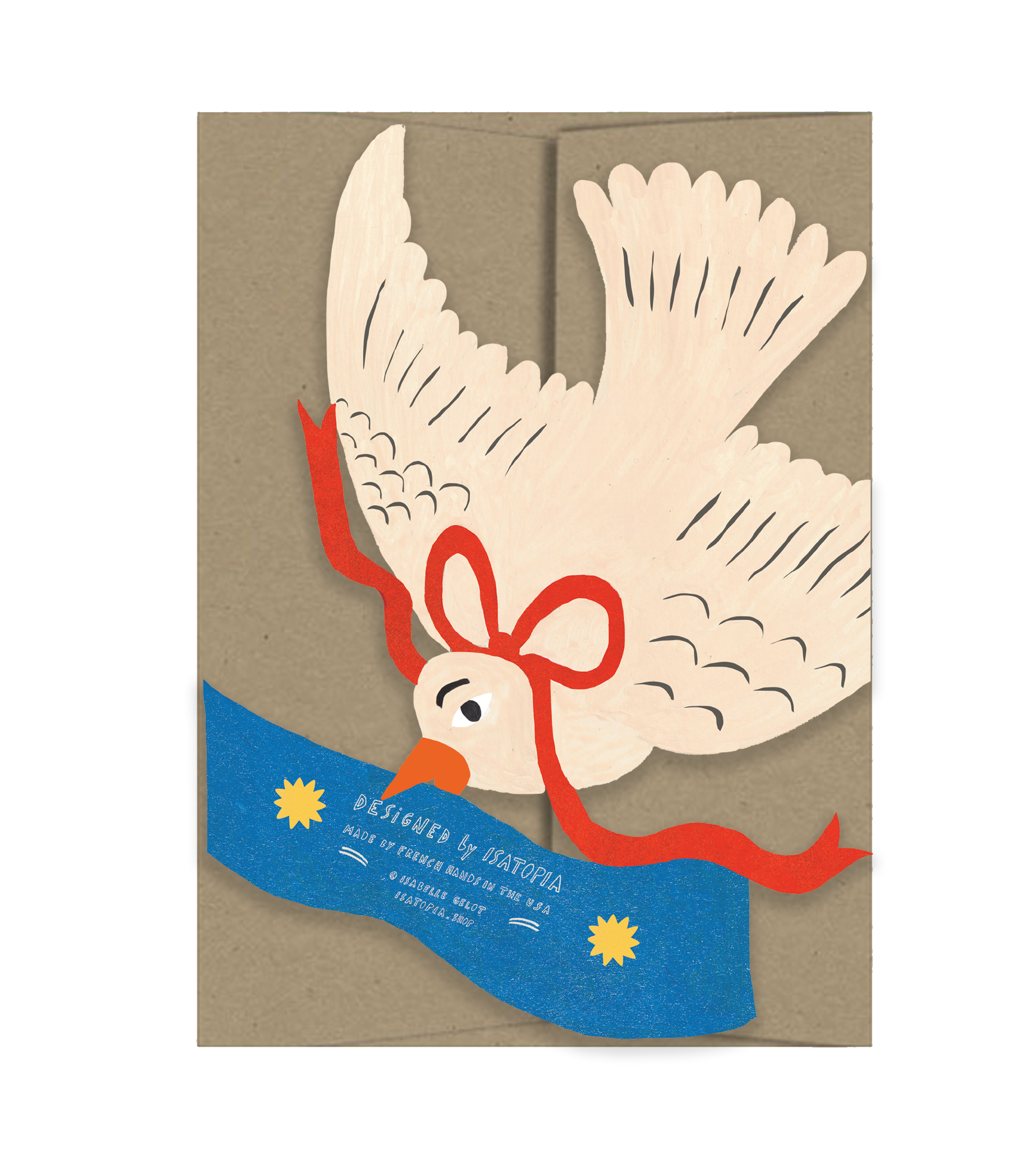 Happy Birthday Bird Die Cut Card