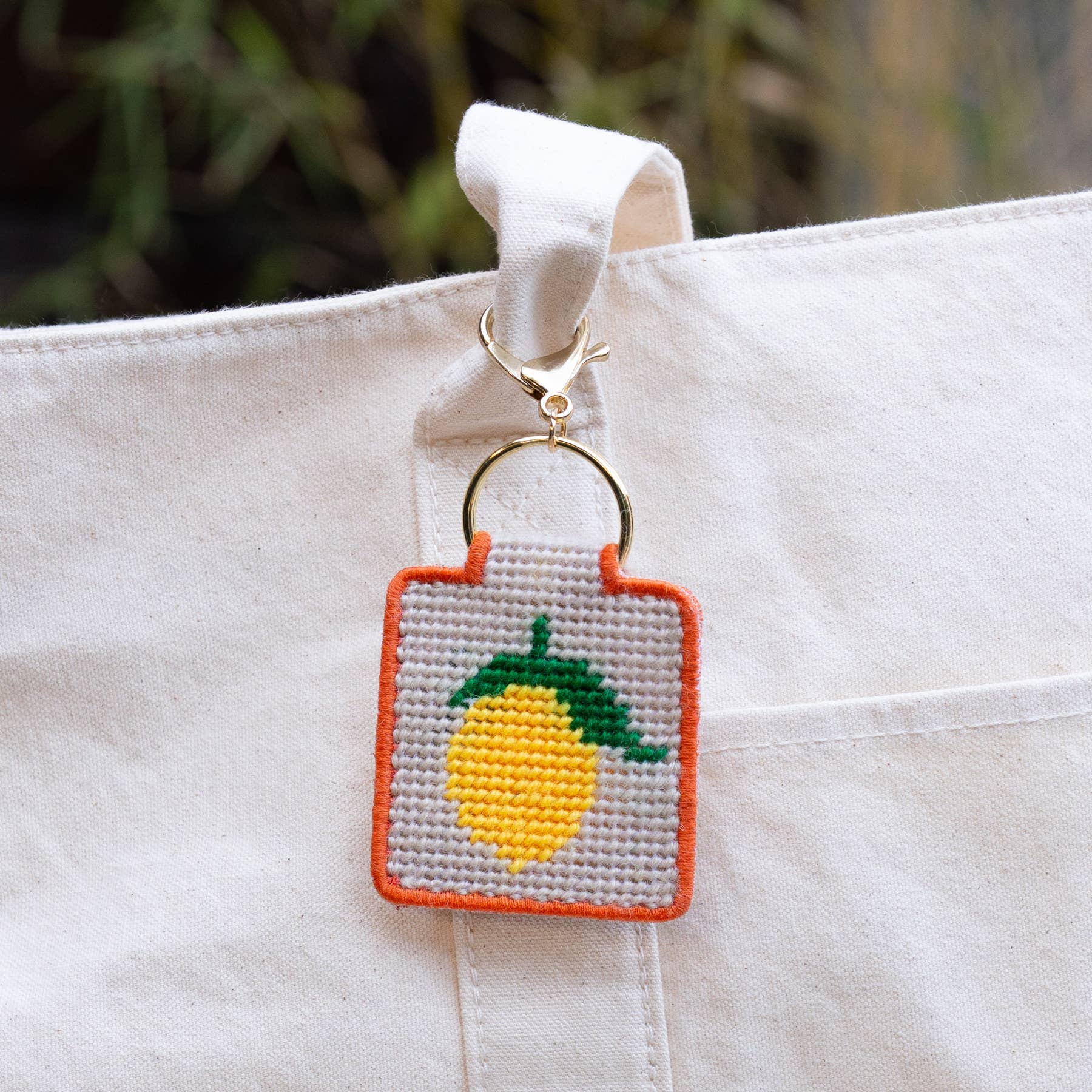 DIY Needlepoint Keychain Kit