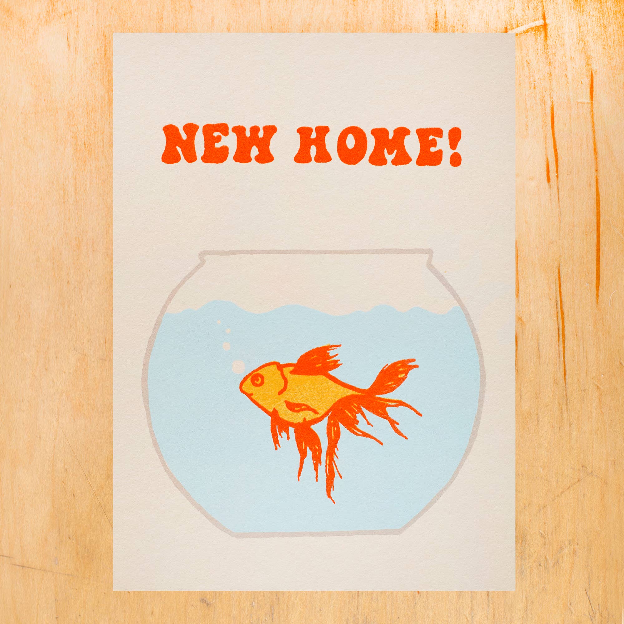 New Home Fish Card