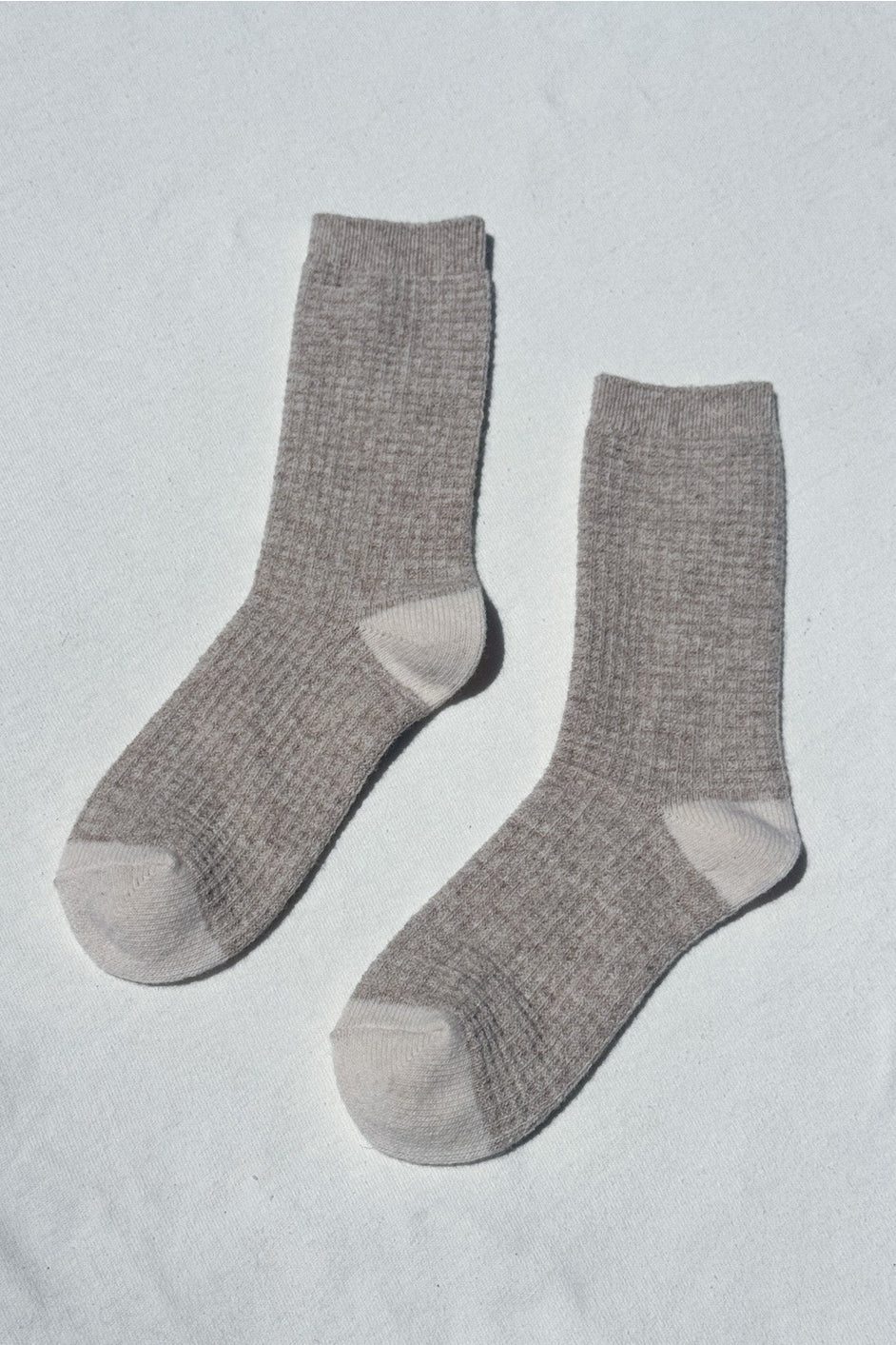 Wool Waffled Socks