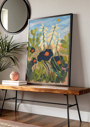 Desert Floral Yucca Cactus Print