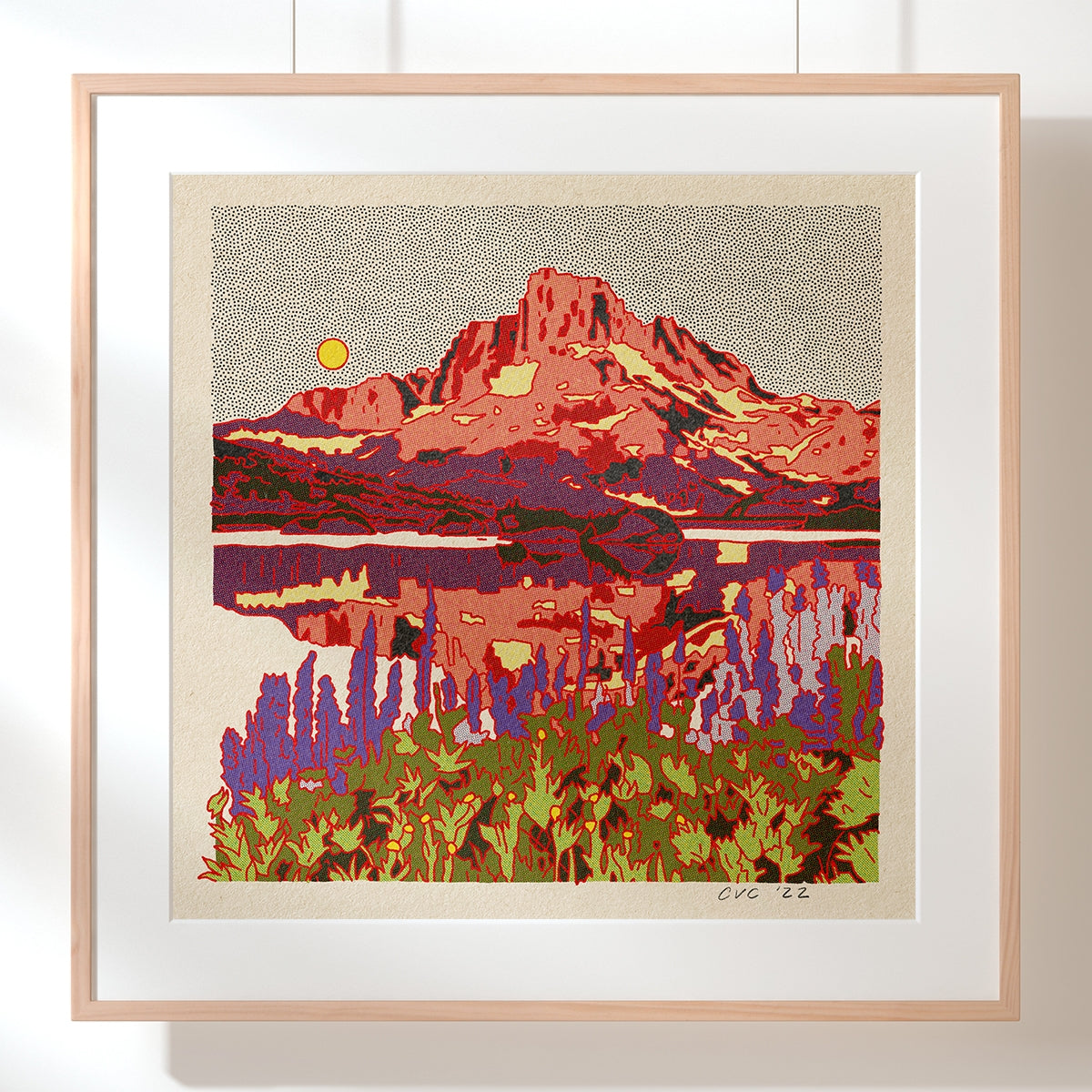 Banner Peak Print