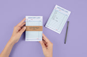 Guest Check Notepad Grocery List 