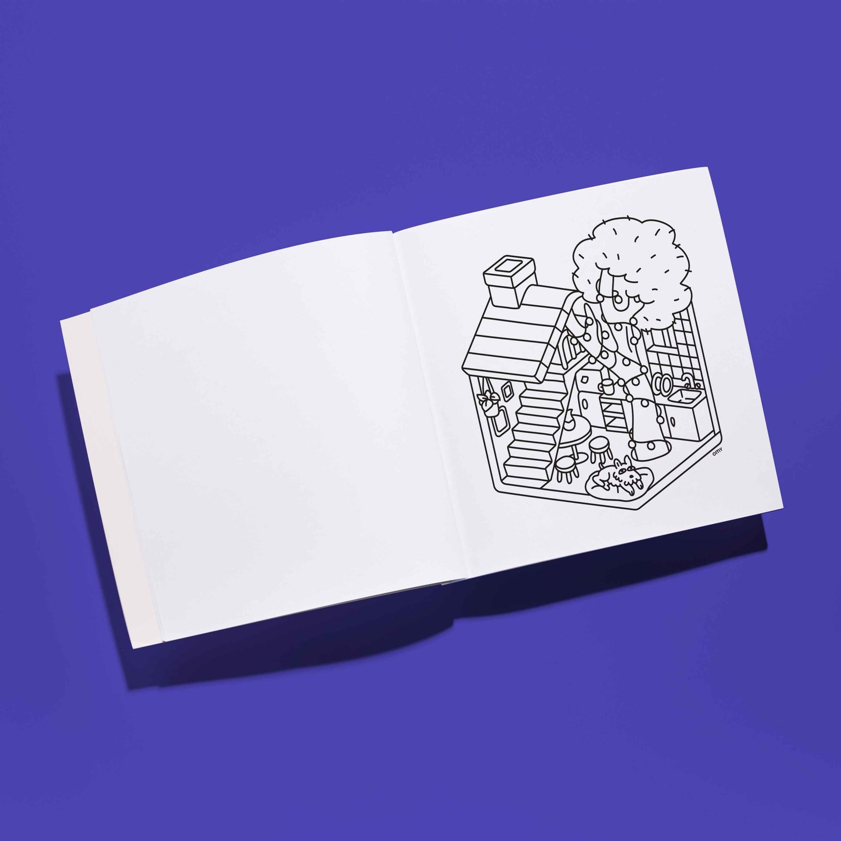 Cozy Art Coloring Book