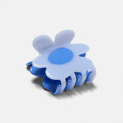 Flower Claw - Periwinkle + Blue