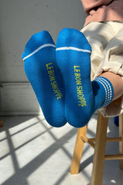 Royal Blue Girlfriend Socks