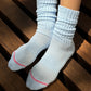 Baby Blue Ballet Socks
