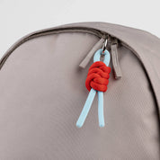 Colorblock Knot Keychain