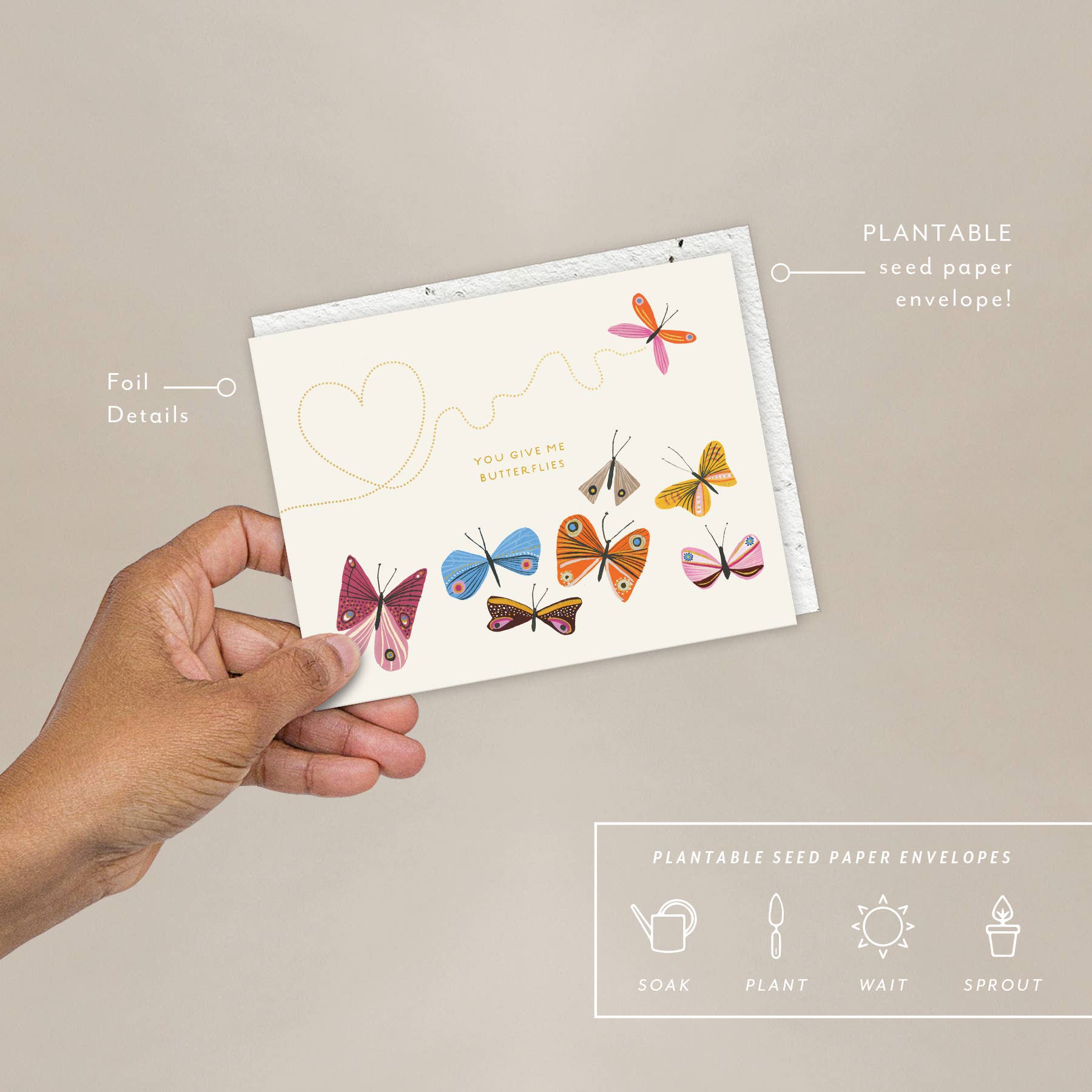 Butterflies Card