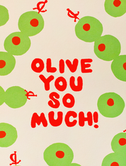 Olive You Card