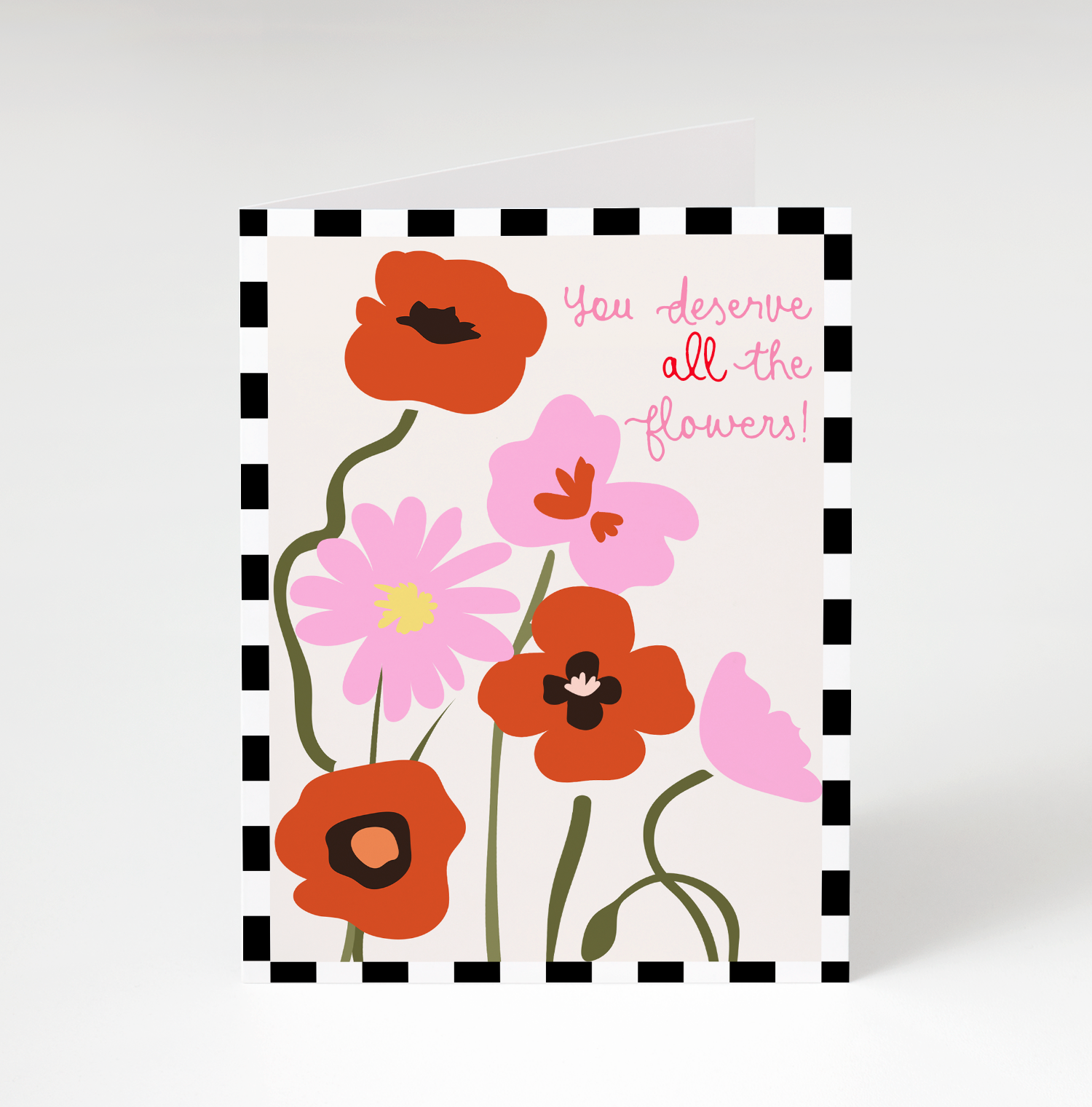 All The Flowers  Card