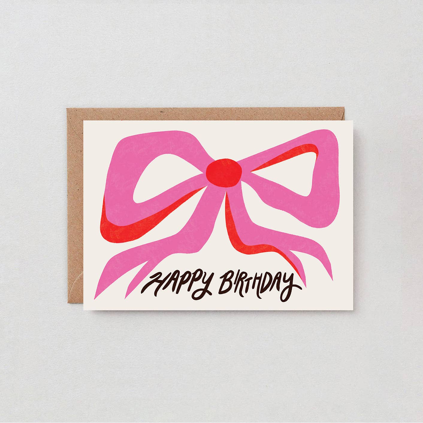 Happy Birthday Bow Card