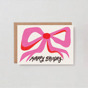 Happy Birthday Bow Card