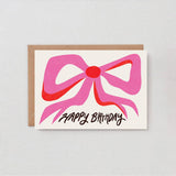 Happy Birthday Bow Card
