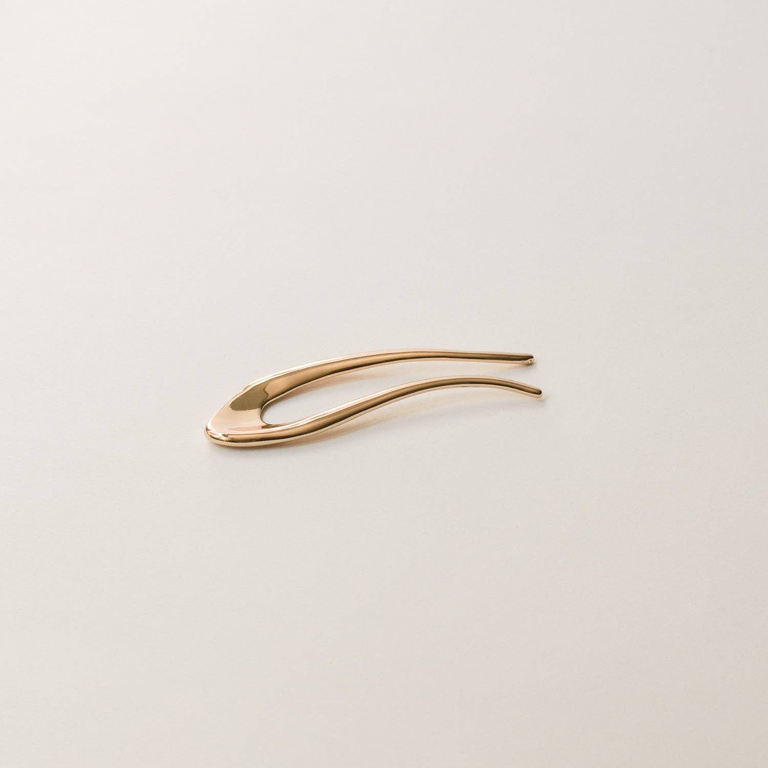 Short U-Shaped Metal Hair Stick