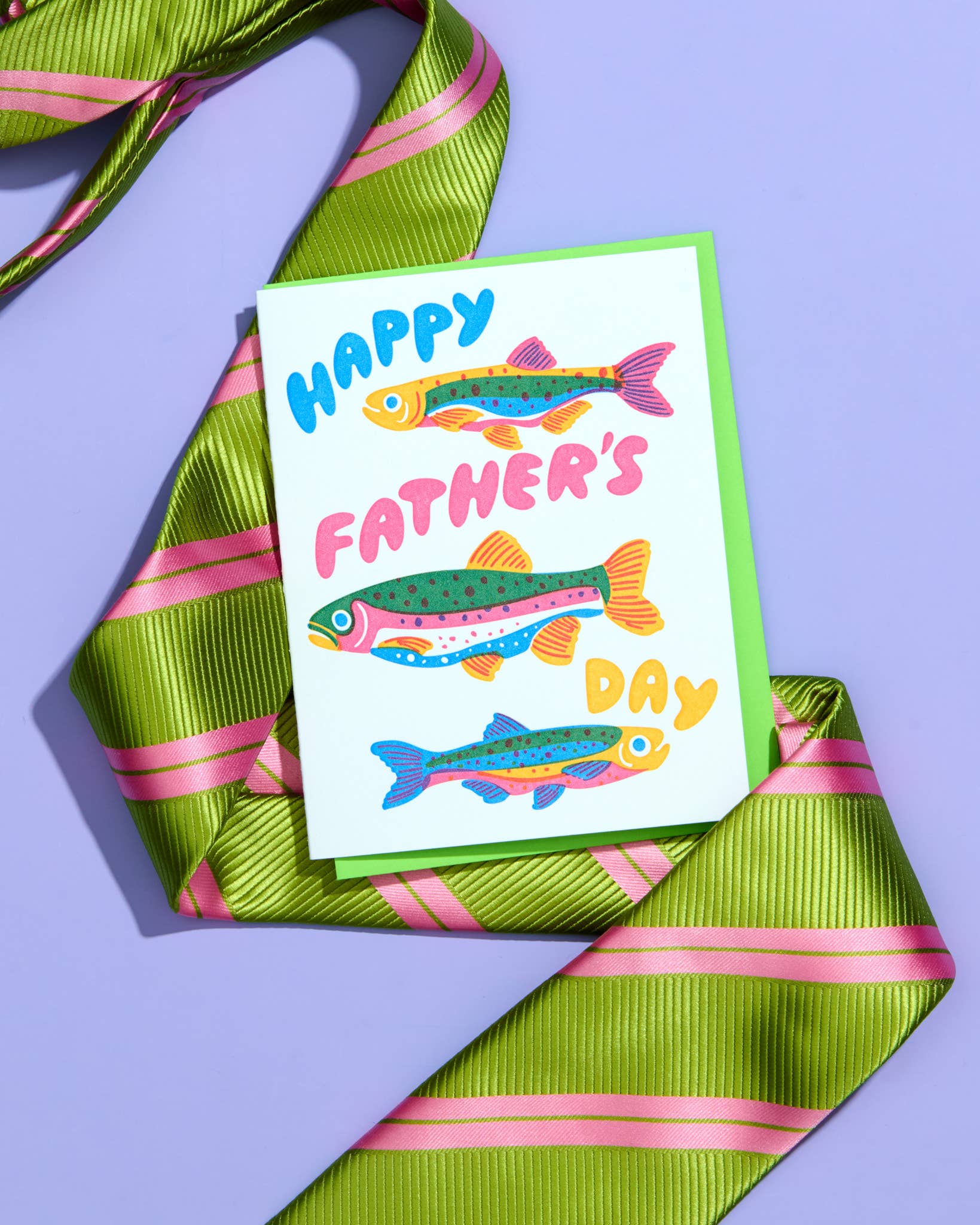 Rainbow Trout Dad Card