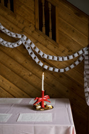 Dala Horse Ceramic Candlestick Holder