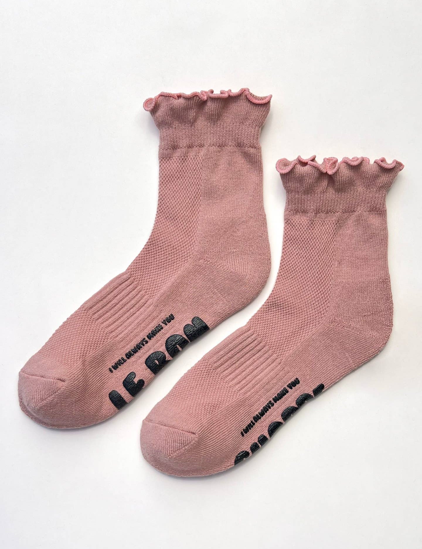 Ruffled Hugger Crew Socks