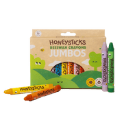 Beeswax Jumbo Crayons