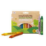 Beeswax Jumbo Crayons
