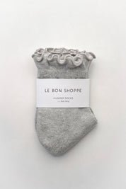 Ruffled Hugger Crew Socks