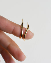 Gold Heli Hoops