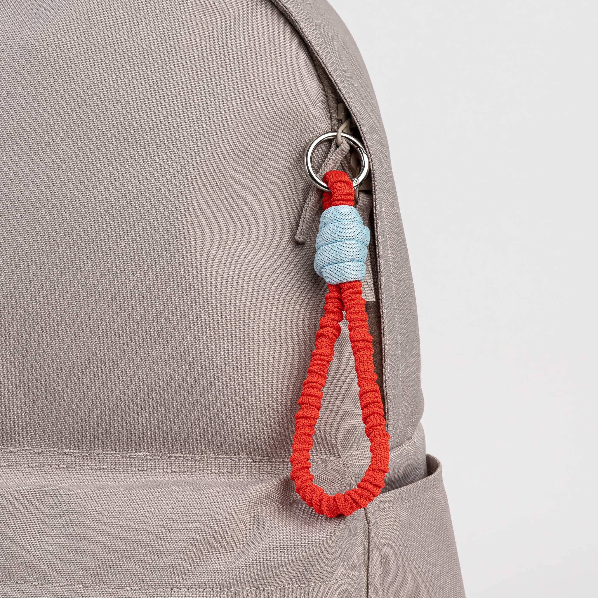 Ruffle Loop Keychain