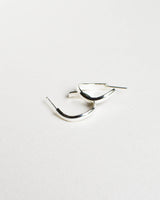 Mini Silver Heli Hoops