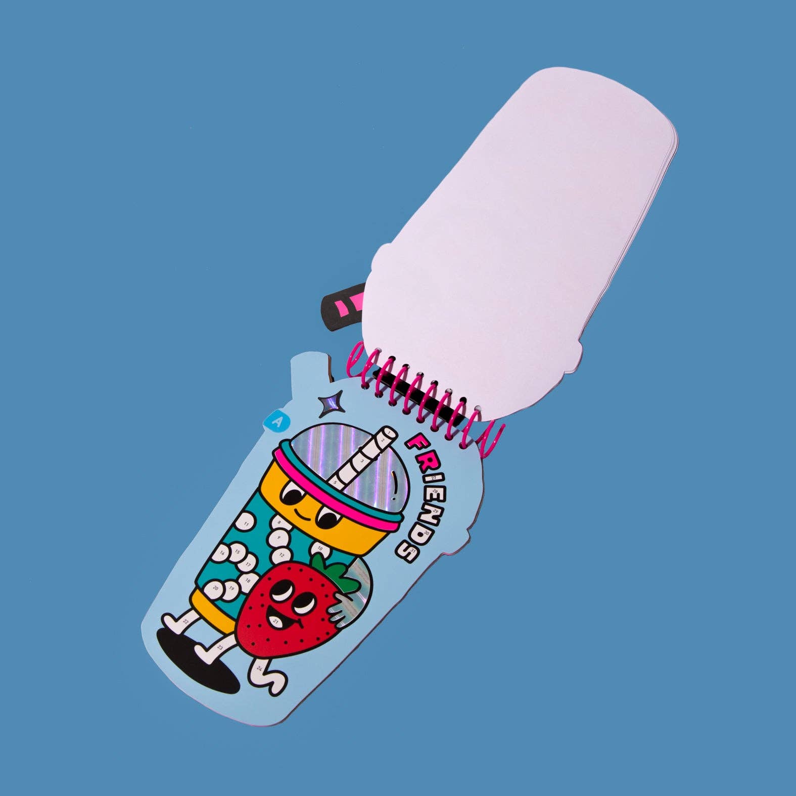 Sticker by Number Book - Bubble Tea