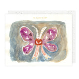 Butterfly In a Sweater Card