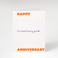 Happy Anniversary Card