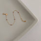 Lluvia Bracelet - Gold Filled / Ruby