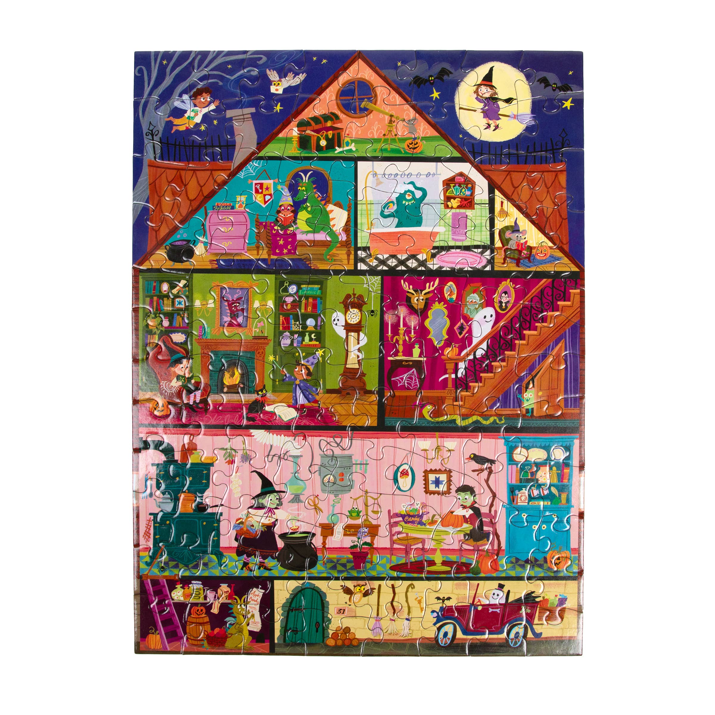 Haunted House 100 Piece Puzzle