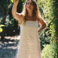 Jardin Linen Dress - Cream