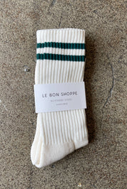 Parchment Mens Extended Boyfriend Socks