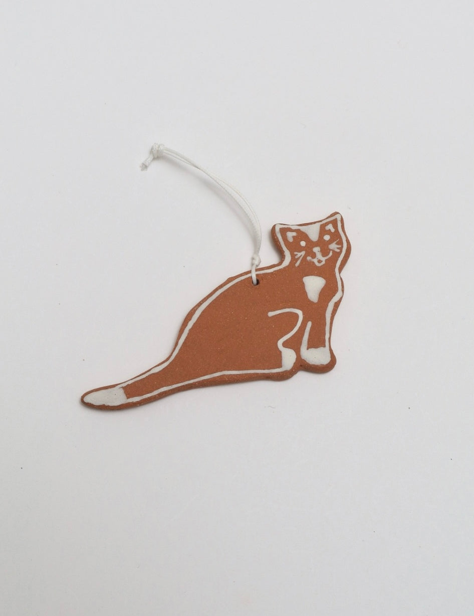 Sitting Cat Ornament