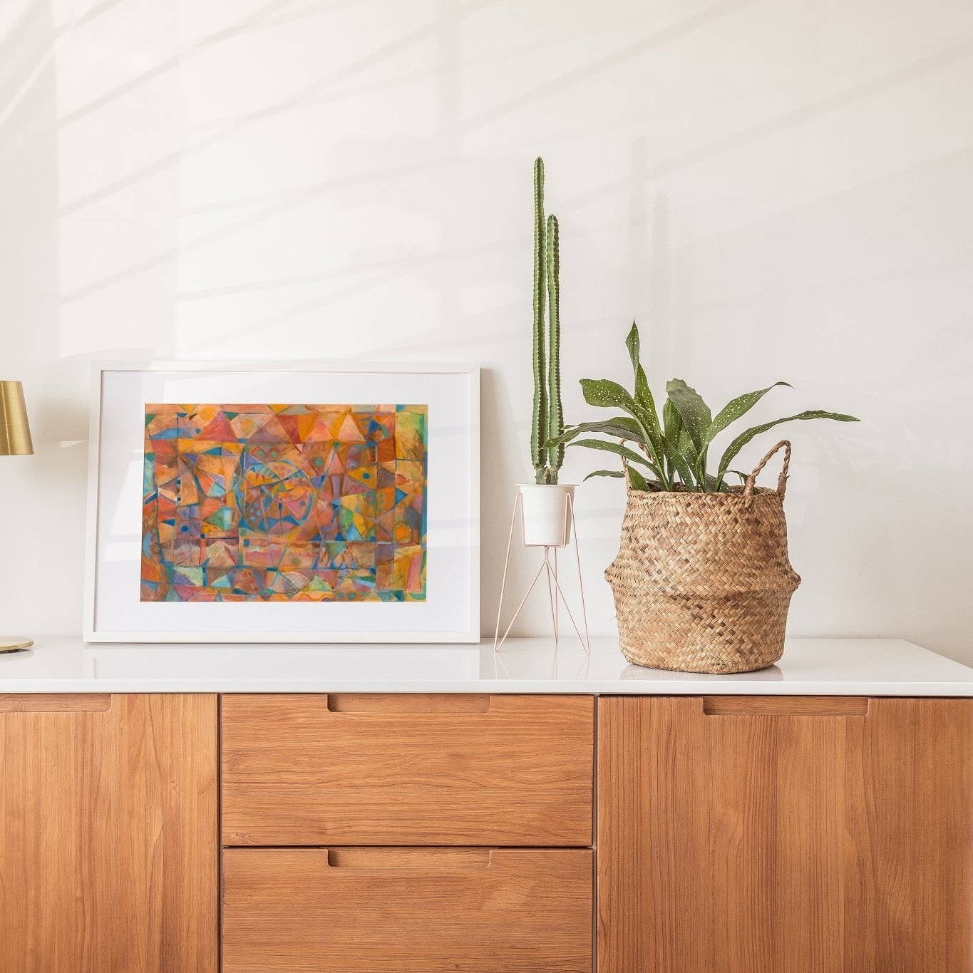 Western Home Midcentury Modern Print