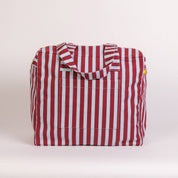 Daytrip Tote - Awning Stripe Chili Pepper