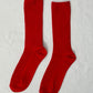 Trouser Socks - Red Lipstick