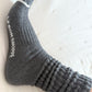 Charcoal Ballet Socks