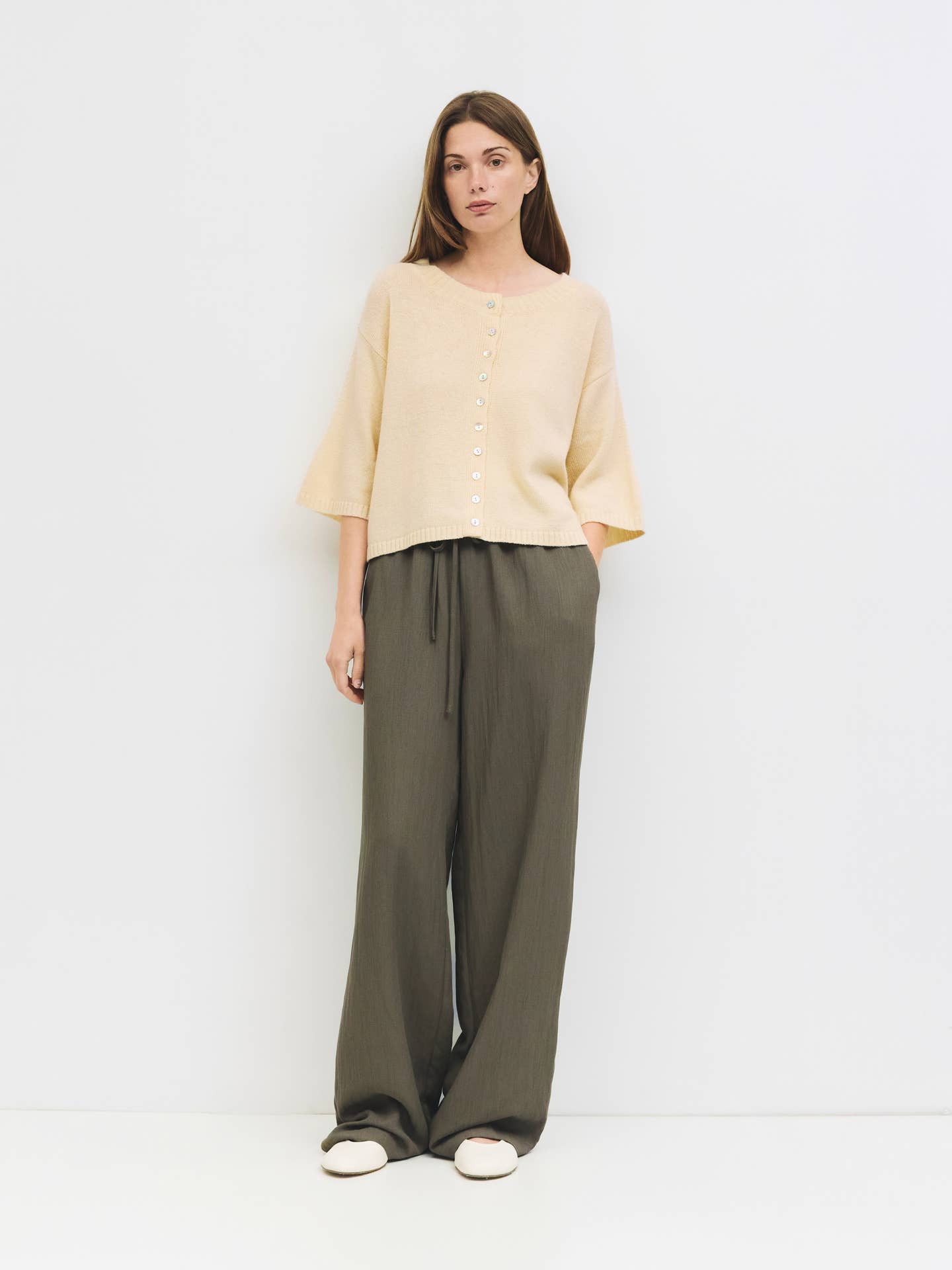 The Stacey Cardigan - Yellow