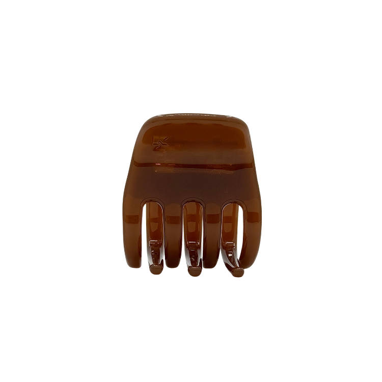 Small Hair Claw Clip — Espresso Martini