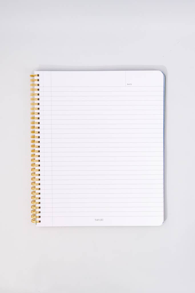 Cherry Hearts Large Notebook