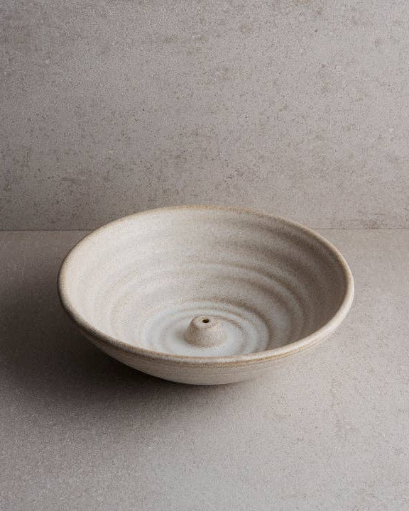 Jumbo Incense Holder - White