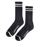 Extended Boyfriend Socks - Noir